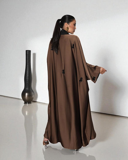 Buy Designer Abaya with Handwork | 3 Piece Premium Kaftan Set