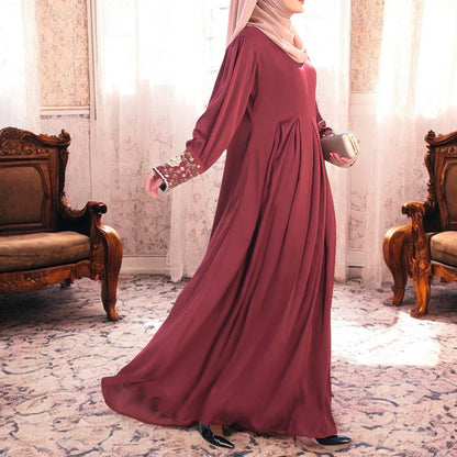 Designer Umbrella Flare Abaya with Handwork Embellishments