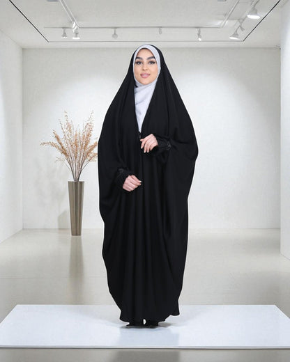 Irani Abaya in Firdaus Fabric Ð Elegant Full Coverage